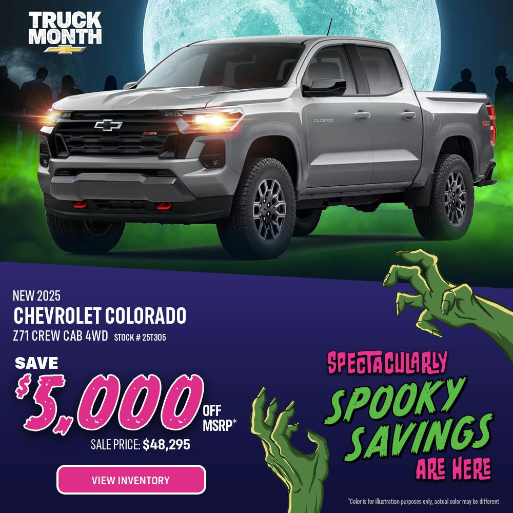 New 2025 Chevrolet Colorado Z71 Crew Cab 4WD