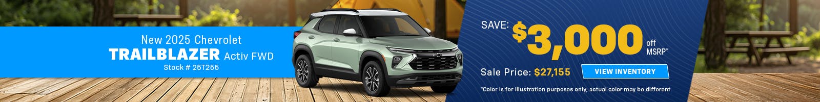 New 2025 Chevrolet Trailblazer Activ FWD