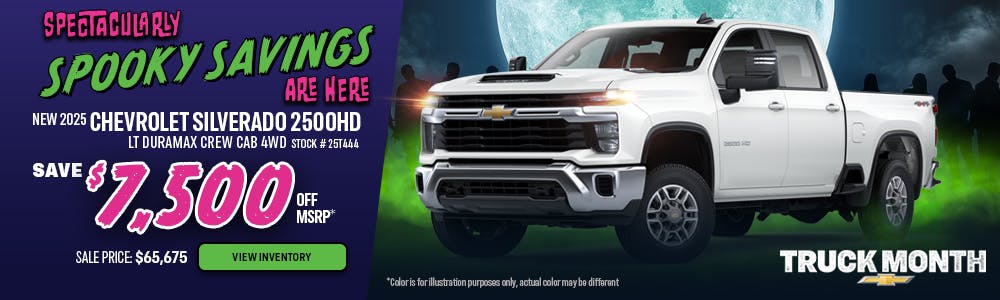 New 2025 Chevrolet Silverado 2500HD LT Duramax Crew Cab 4WD | Galles Chevrolet