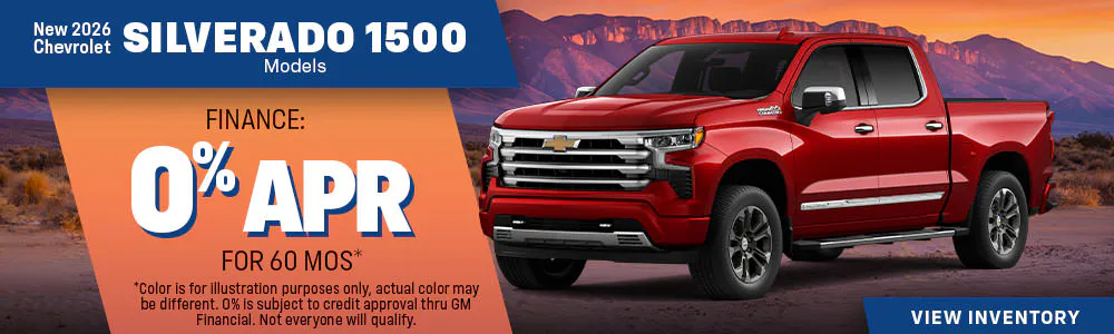 New 2026 Chevrolet Silverado 1500 Models | Galles Chevrolet