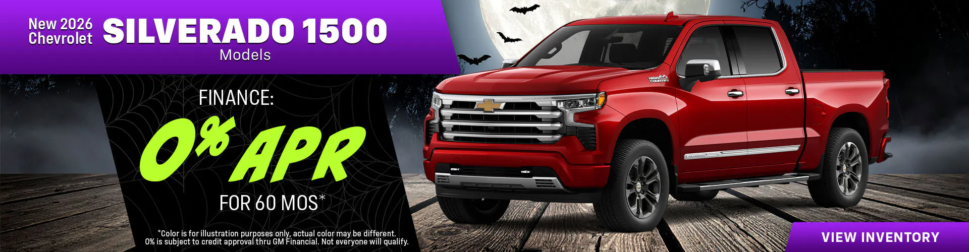New 2026 Chevrolet Silverado 1500 Models