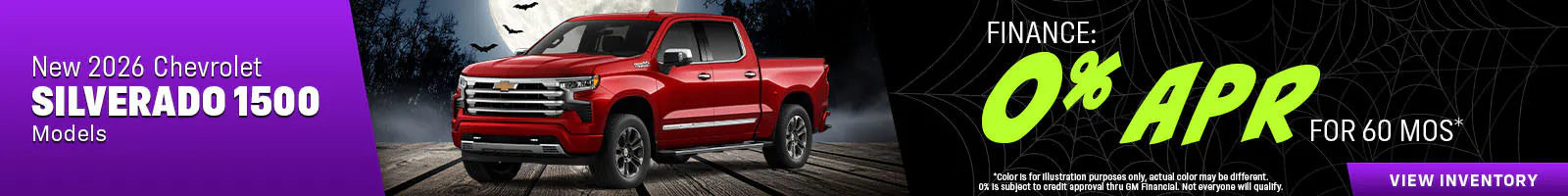New 2026 Chevrolet Silverado 1500 Models