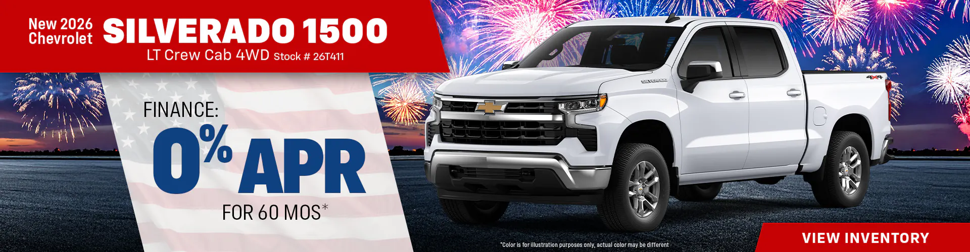 New 2026 Chevrolet Silverado 1500 LT Crew Cab 4WD