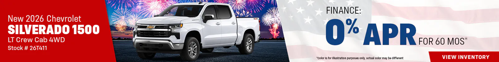 New 2026 Chevrolet Silverado 1500 LT Crew Cab 4WD