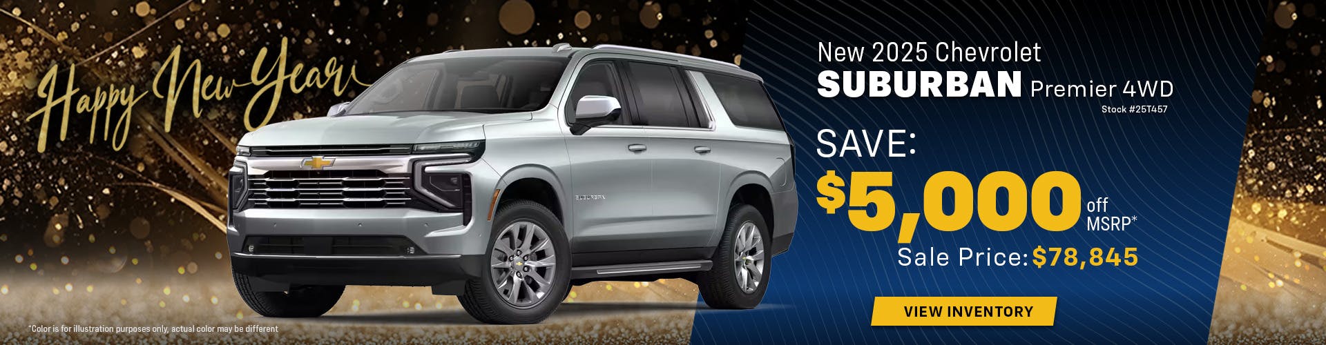 New 2025 Chevrolet Suburban Premier 4WD