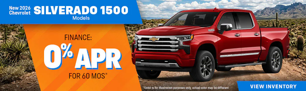 New 2026 Chevrolet Silverado 1500 Models | Galles Chevrolet