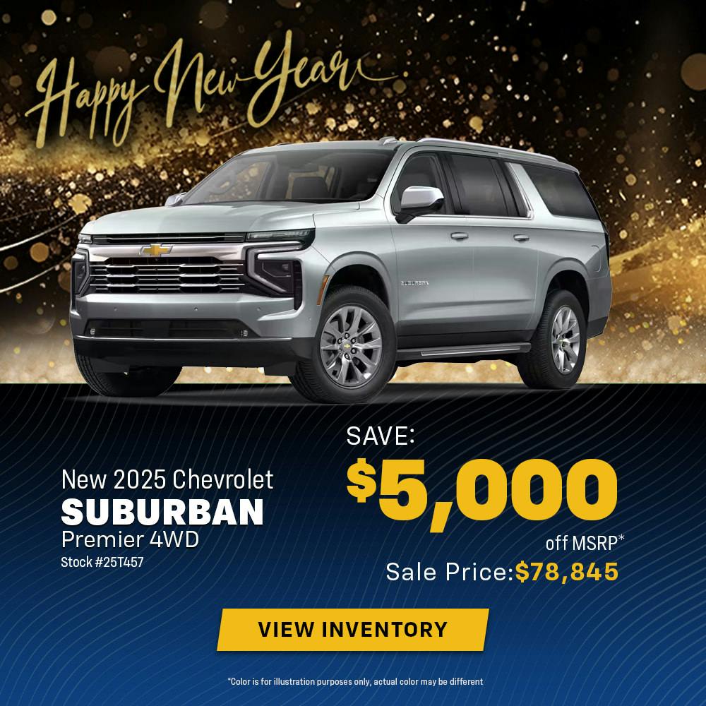 New 2025 Chevrolet Suburban Premier 4WD