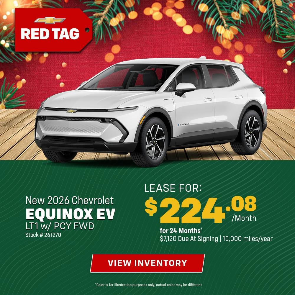 New 2026 Chevrolet Equinox EV LT1 w/ PCY FWD