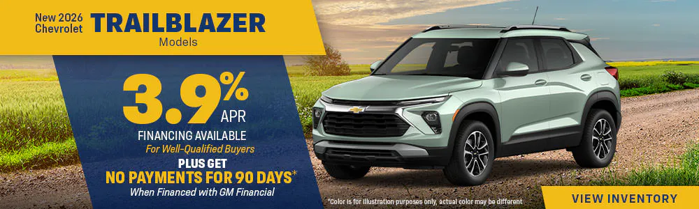 New 2026 Chevrolet Trailblazer Models | Galles Chevrolet