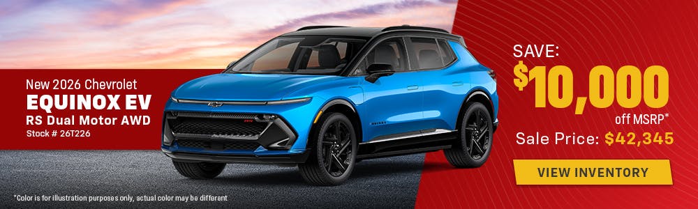 2026 Chevrolet Equinox EV | Galles Chevrolet