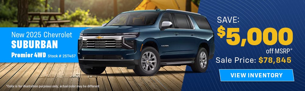 New 2025 Chevrolet Suburban Premier 4WD | Galles Chevrolet