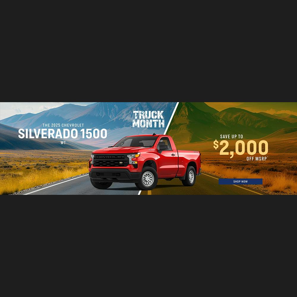 The 2025 Silverado 1500 WT