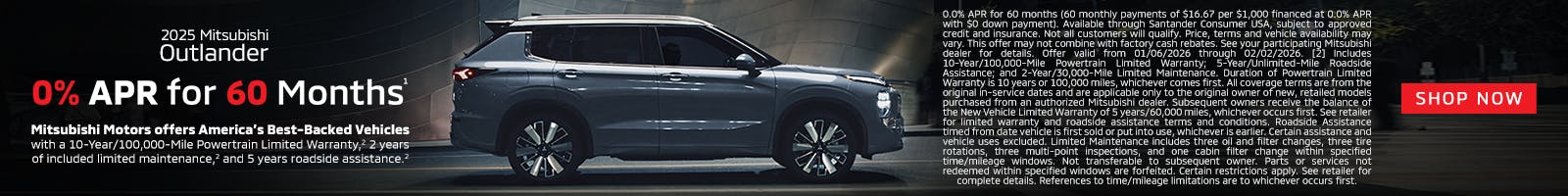 2025 Mitsubishi Outlander