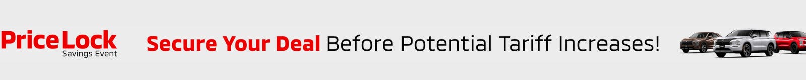 Price Lock Savings Event | Giambalvo Mitsubishi