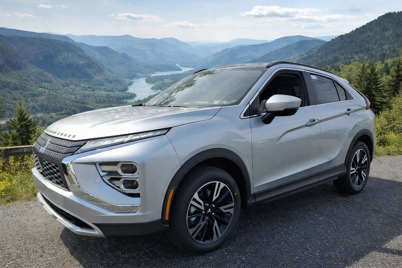 scenic eclipse cross AI image