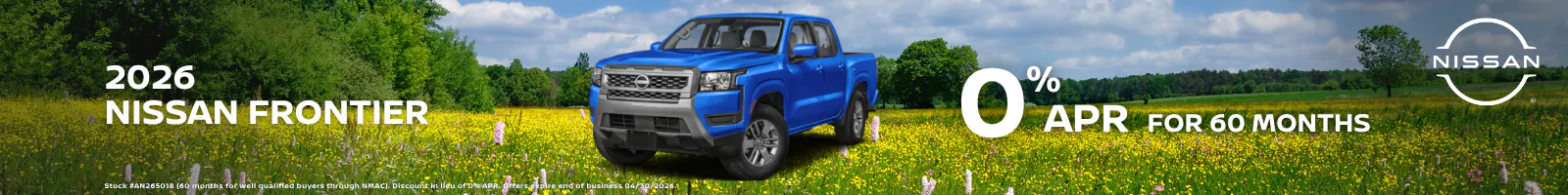 2026 NISSAN FRONTIER