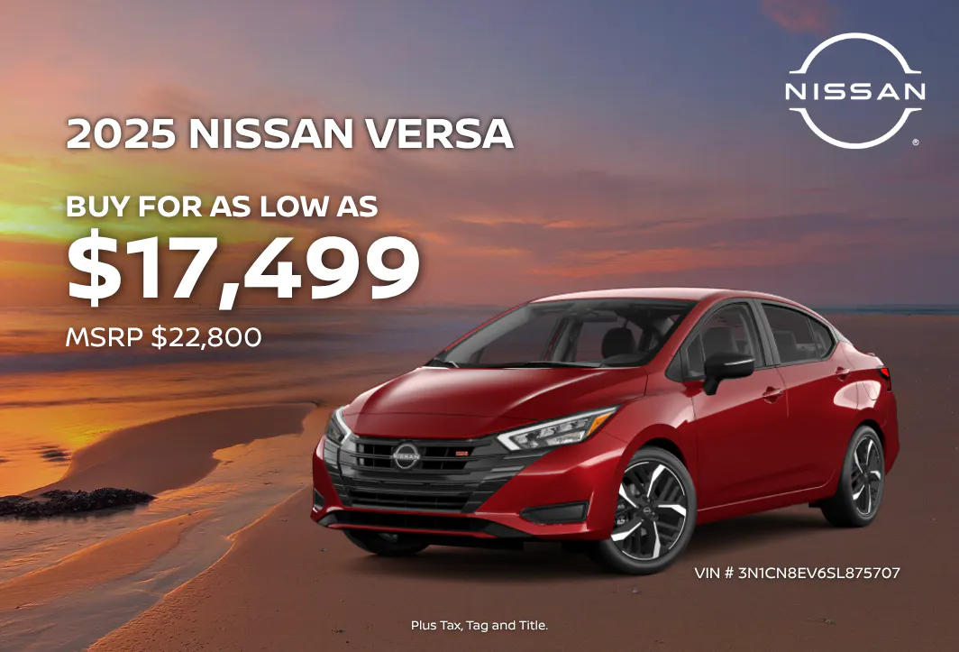 2025 Nissan Versa | Grainger Nissan of Anderson
