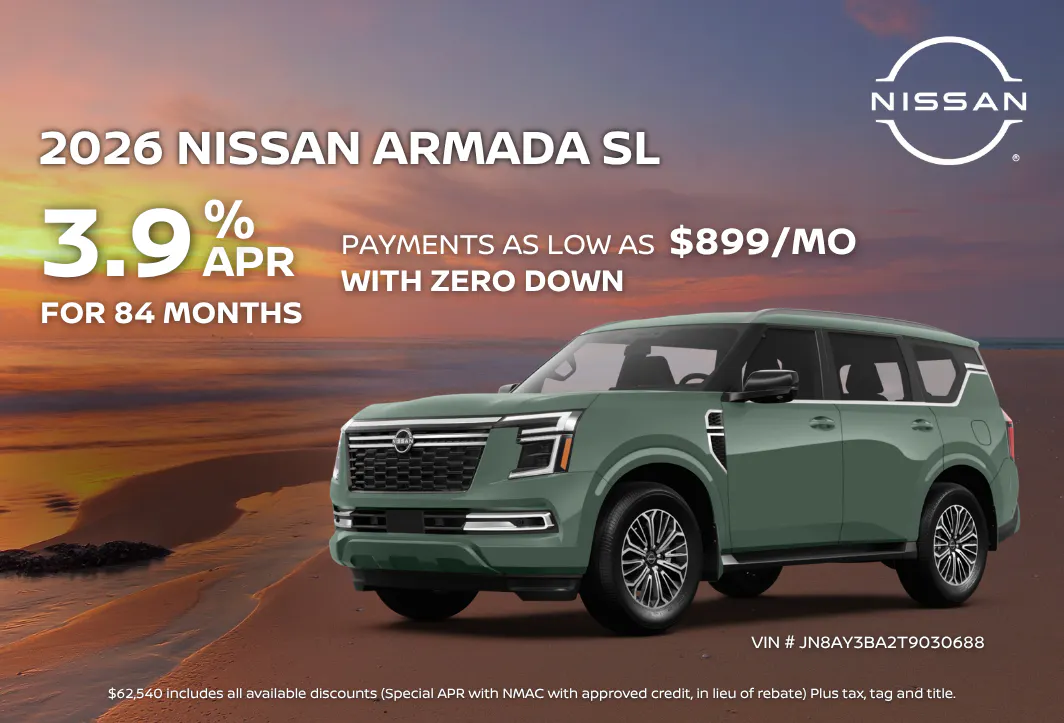 2026 Nissan Armada | Grainger Nissan of Anderson