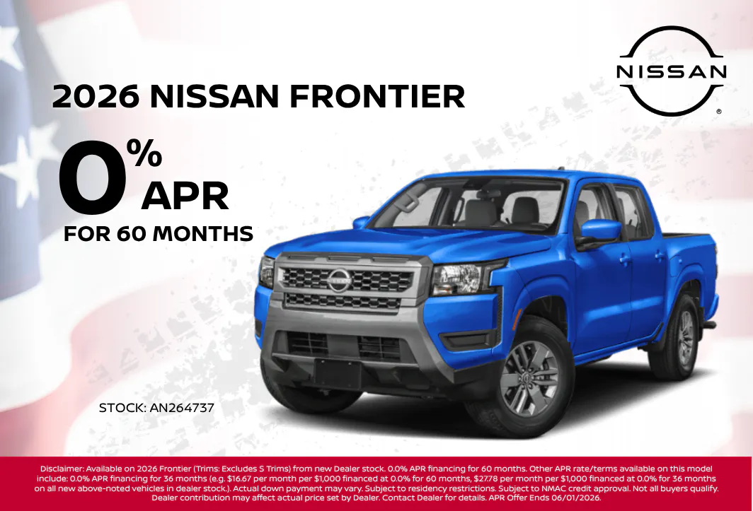 2026 NISSAN FRONTIER | Grainger Nissan of Anderson