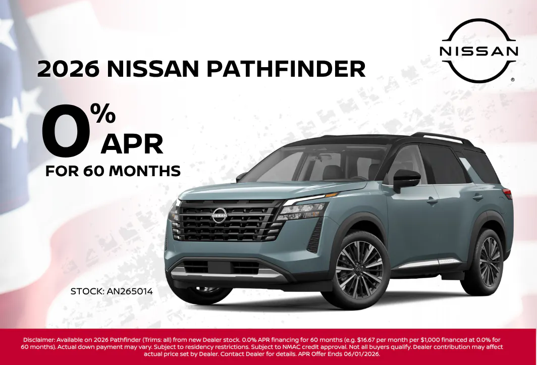 2026 NISSAN PATHFINDER | Grainger Nissan of Anderson