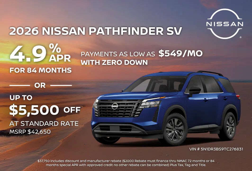 2026 Nissan Pathfinder | Grainger Nissan of Anderson
