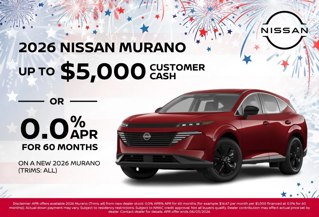 July Murano | Grainger Nissan of Anderson