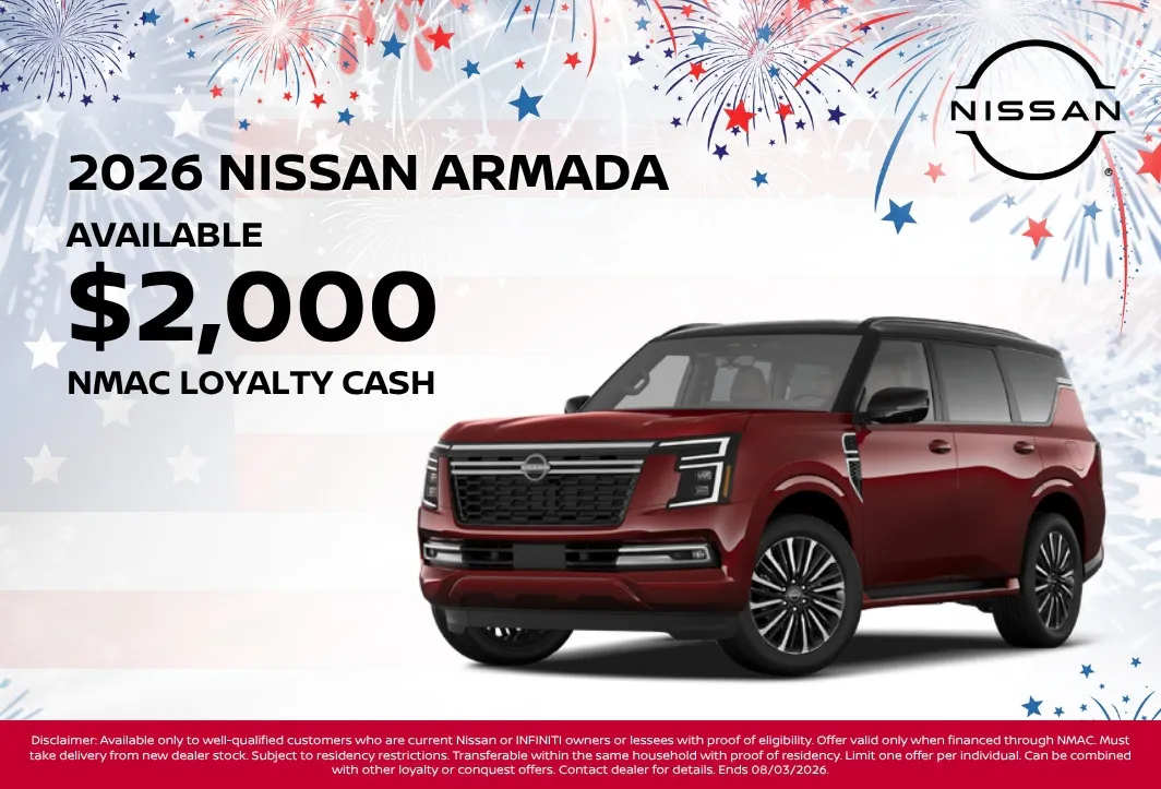 Armada July Special | Grainger Nissan of Anderson