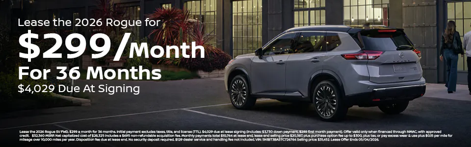 $299/Month for 36 Months | Gray-Daniels Nissan Brandon