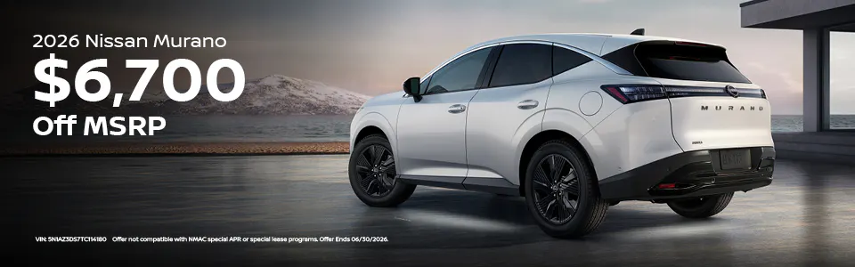 2026 Nissan Murano $6700 Off MSRP | Gray-Daniels Nissan Brandon