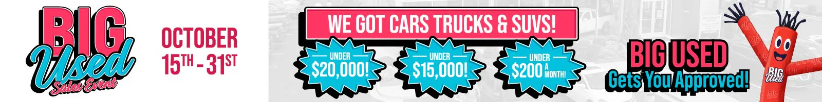 Big Used Sales Event | Gray-Daniels Nissan North