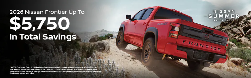 2026 Frontier | Gray-Daniels Nissan North