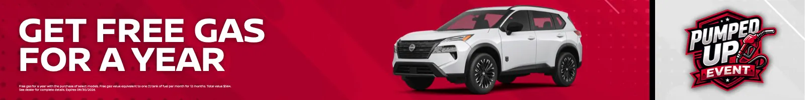 Free Gas For a Year | Gray-Daniels Nissan North
