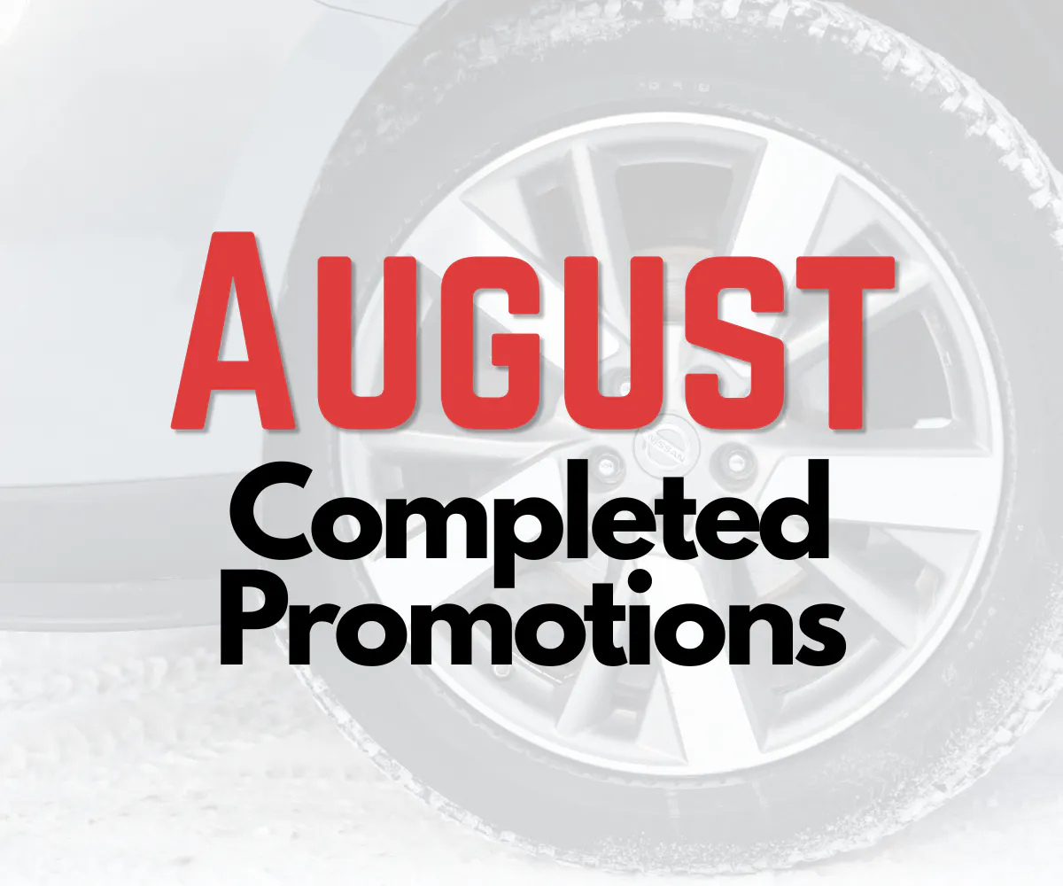 COMPLETED PROMOTION: $120/$40 rebate claims due by September 7 | Gray-Daniels Nissan North