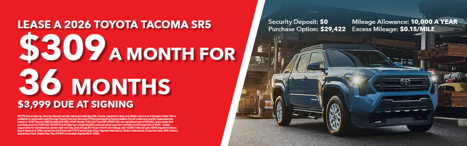 Tacoma SRP August | Gray-Daniels Toyota
