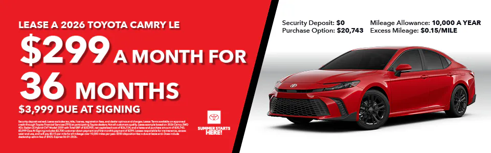 Camry SRP | Gray-Daniels Toyota