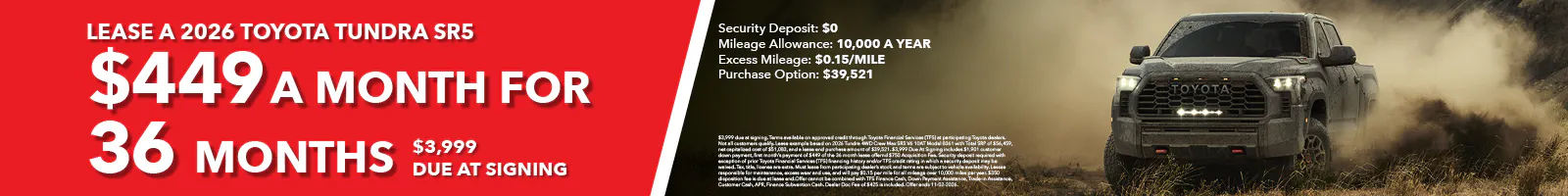 2026 Tundra SR5