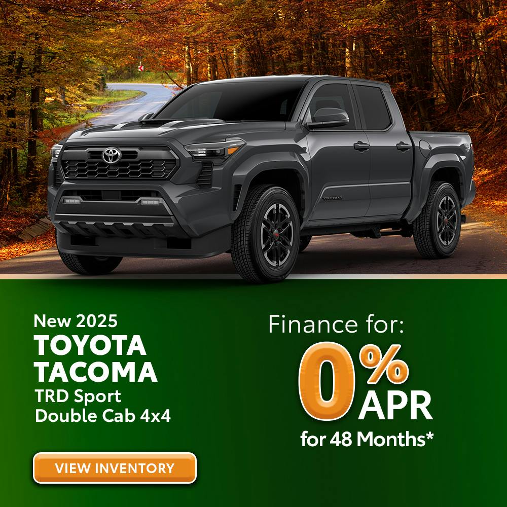 New 2025 Toyota Tacoma TRD Sport Double Cab 4X4 | Great Lakes Toyota
