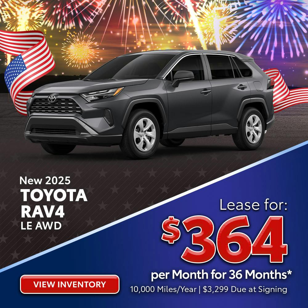 New 2025 Toyota RAV4 LE AWD | Great Lakes Toyota