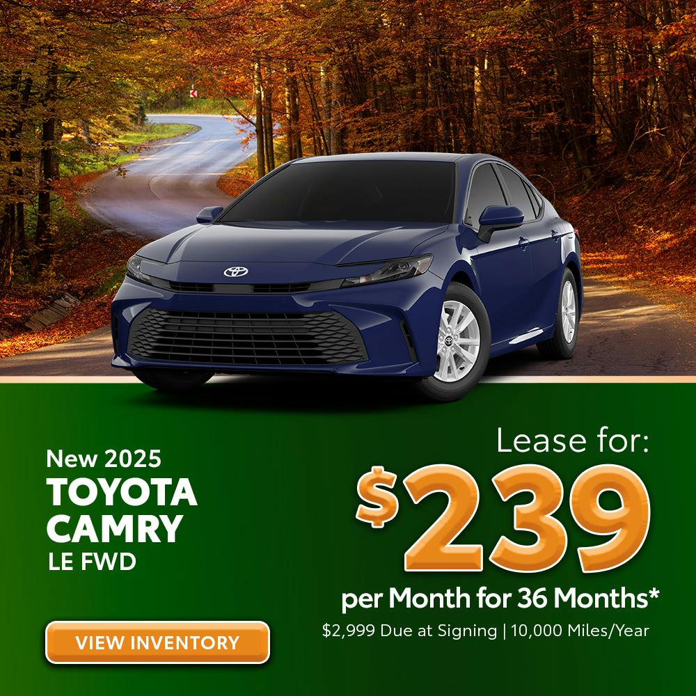 New 2025 Toyota Camry LE FWD | Great Lakes Toyota