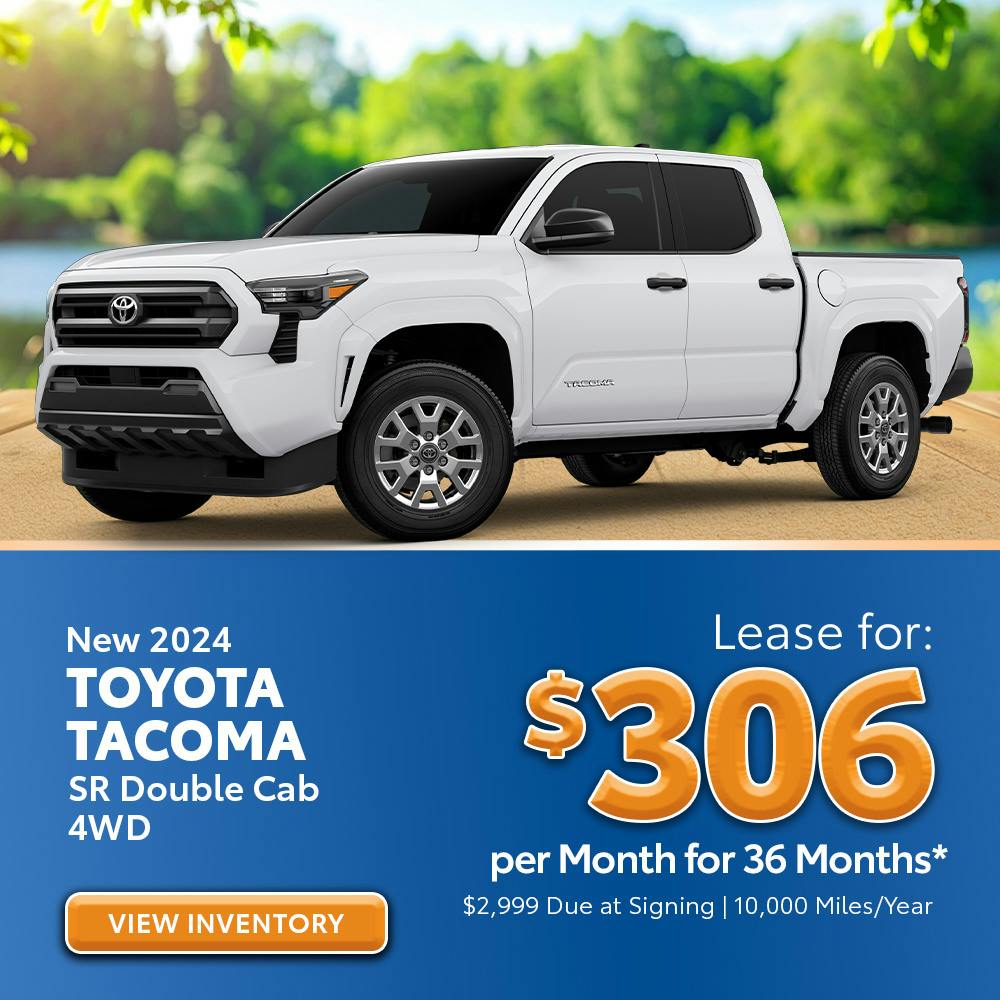 New 2024 Toyota Tacoma SR Double Cab 4WD #2 | Great Lakes Toyota