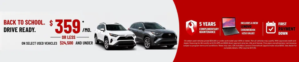 Back to School. Drive Ready. | Gregg Young Toyota of Columbus
