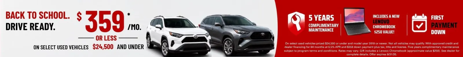 Back to School. Drive Ready. | Gregg Young Toyota of Columbus