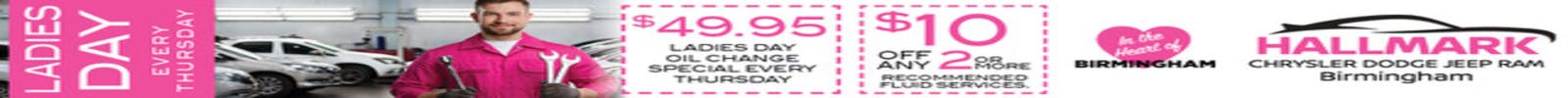 SRP Banners Ladies Day | Hallmark CDJR