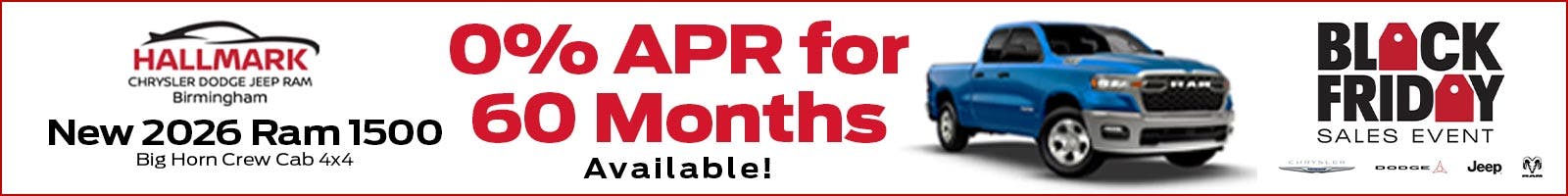 New 2026 Ram 1500 Big Horn Crew Cab 4×4 | Hallmark CDJR