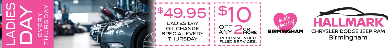 SRP banner ladies | Hallmark CDJR