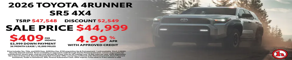 2026 Toyota 4Runner SR5 4×4 | Handy Toyota