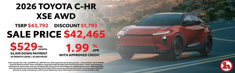 2026 Toyota C-HR XSE AWD | Handy Toyota