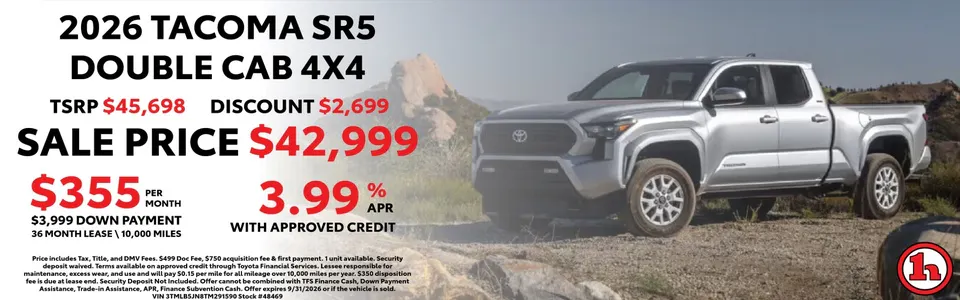 2026 Toyota Tacoma XTRA Cab 4×4 | Handy Toyota