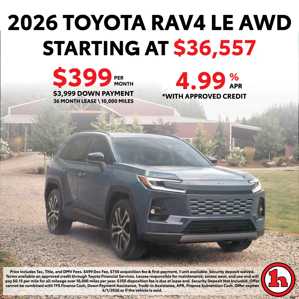 2026 Toyota RAV4 LE AWD | Handy Toyota