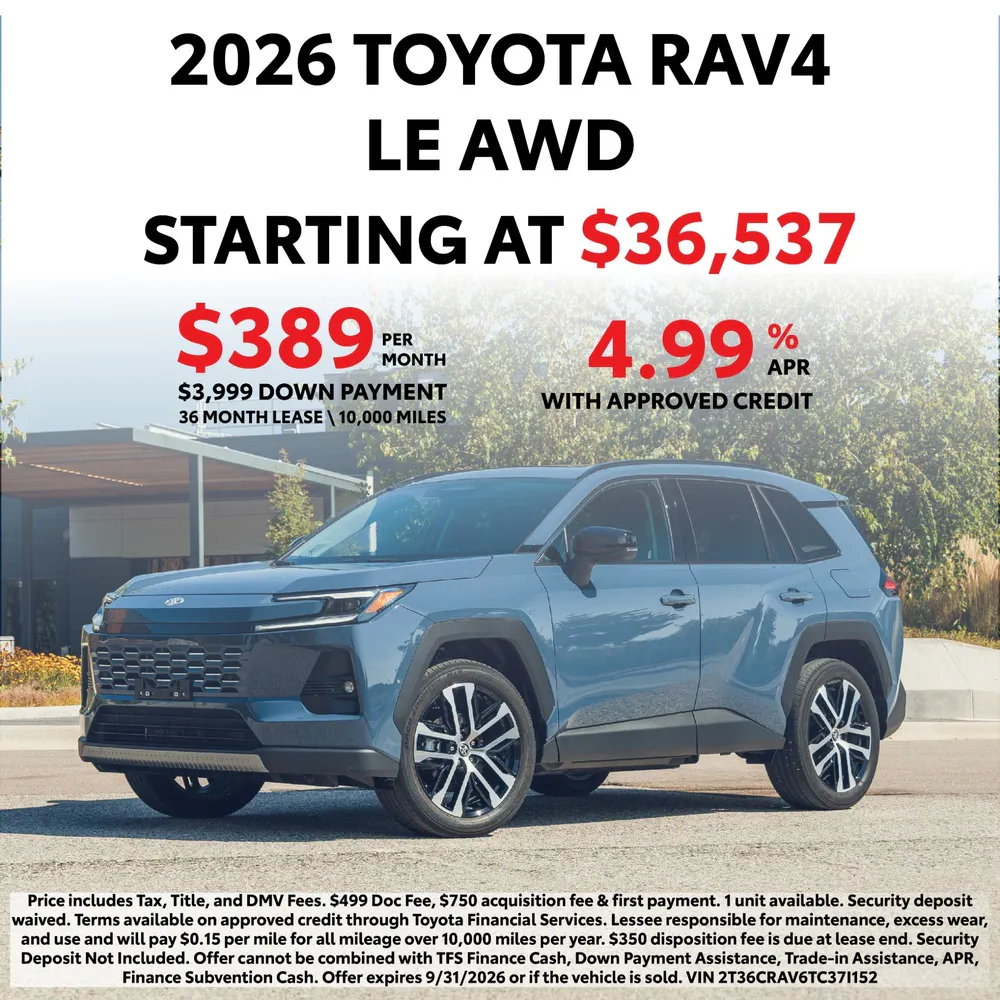 2026 Toyota RAV4 LE AWD | Handy Toyota